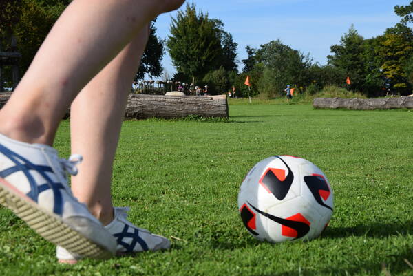 Eine Runde Fußballgolf